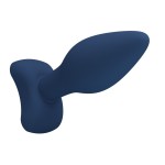 MR PLAY - PLUG ANALE CONICO IN SILICONE BLU M